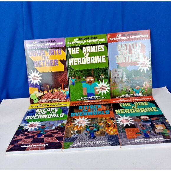 Great Adventure Stories for Minecrafters - 6 Books Box Set Series in Box - Picture 13 of 14